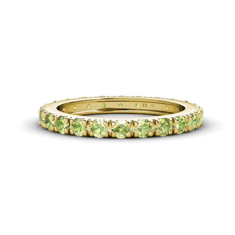 Gracie 1.68 ctw Peridot (2.70 mm) Women Eternity Band 