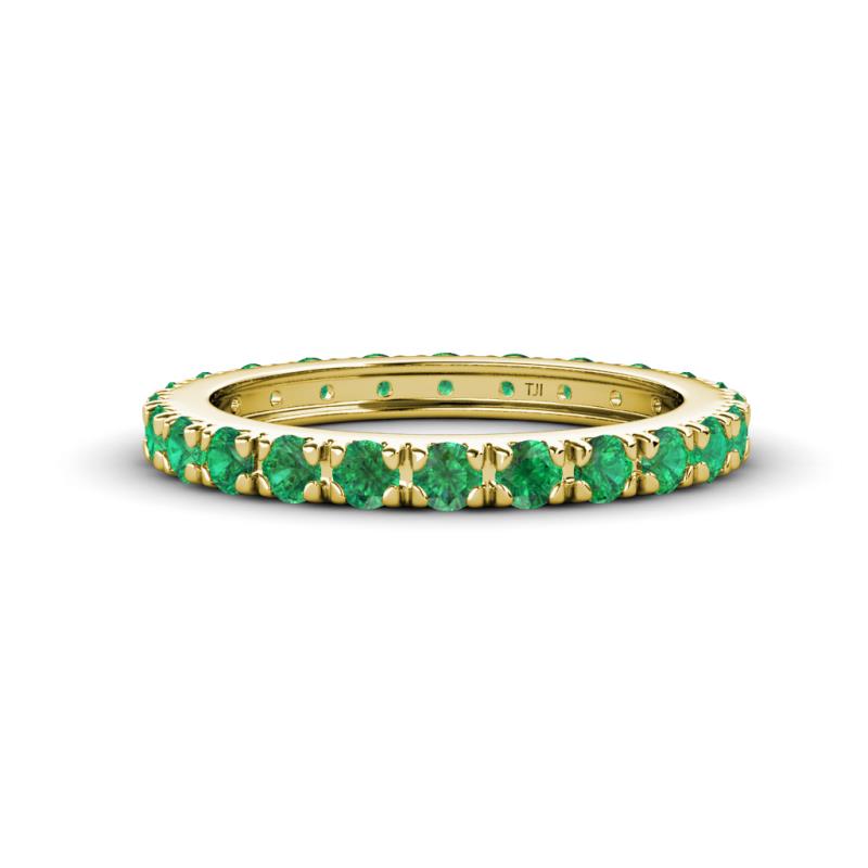 Gracie 1.10 ctw Emerald (2.70 mm) Women Eternity Band 