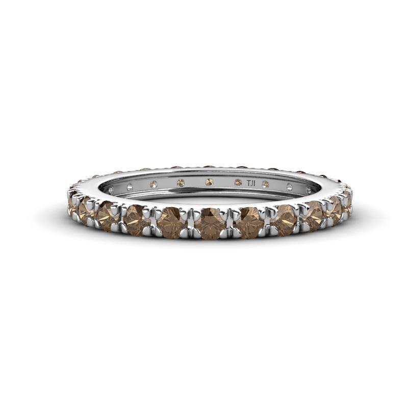 Gracie 1.40 ctw Smoky Quartz (2.70 mm) Women Eternity Band 