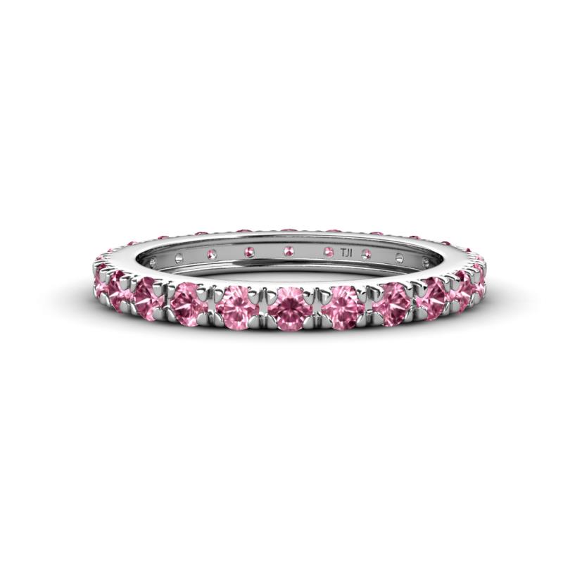 Gracie 1.10 ctw Pink Tourmaline (2.70 mm) Women Eternity Band 