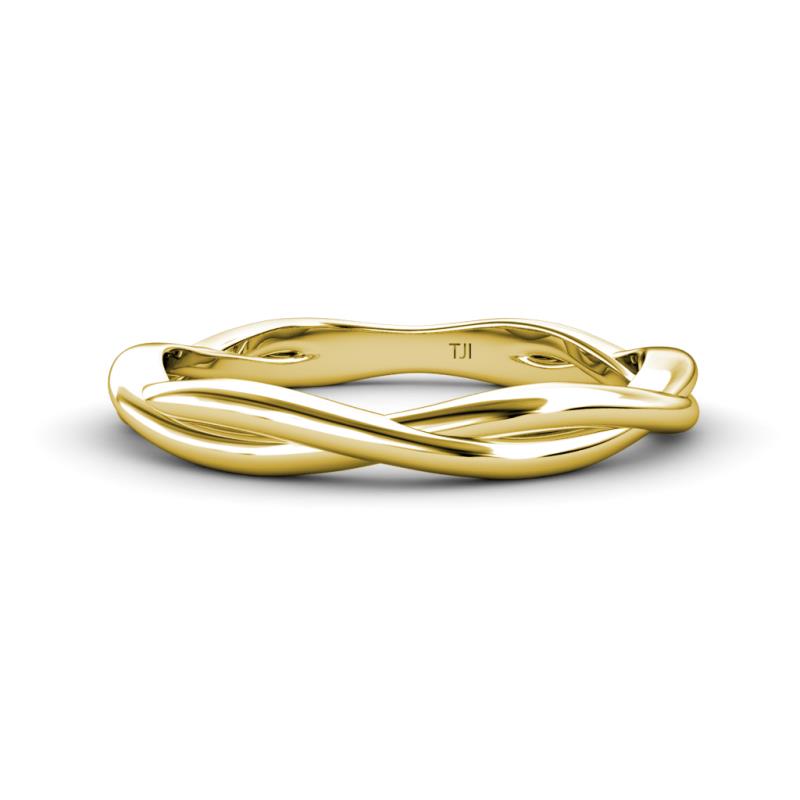 Marie High Pollish Infinity Wedding Band 