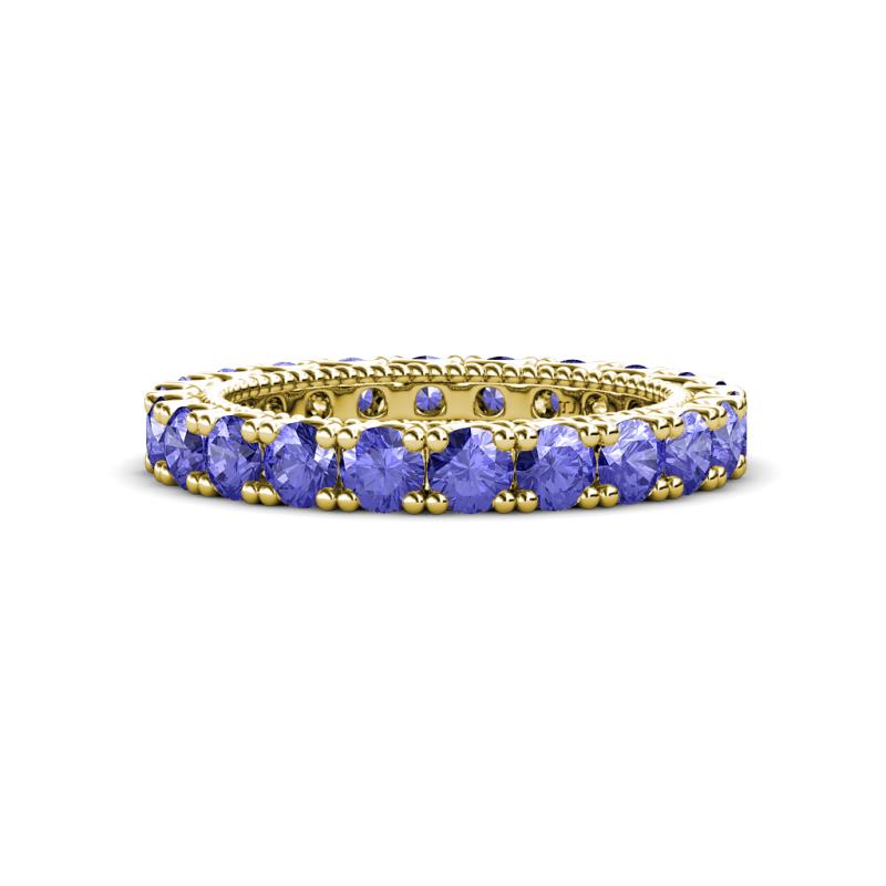 Ellen 3.00 mm Tanzanite Eternity Band 