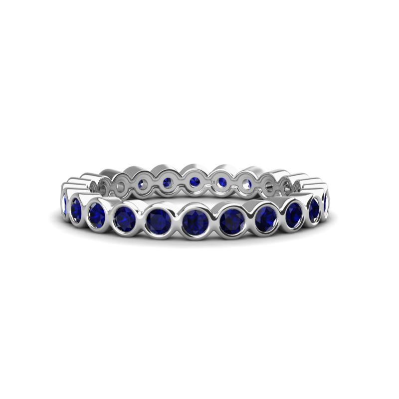 Zhuri 2.40 mm Blue Sapphire Eternity Band 