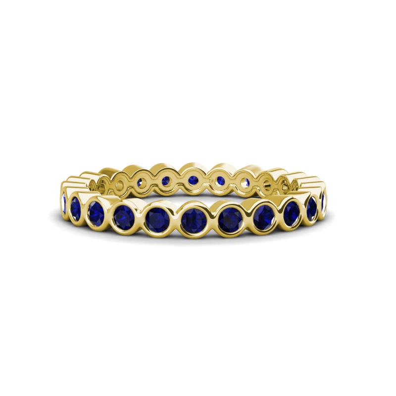 Zhuri 2.40 mm Blue Sapphire Eternity Band 