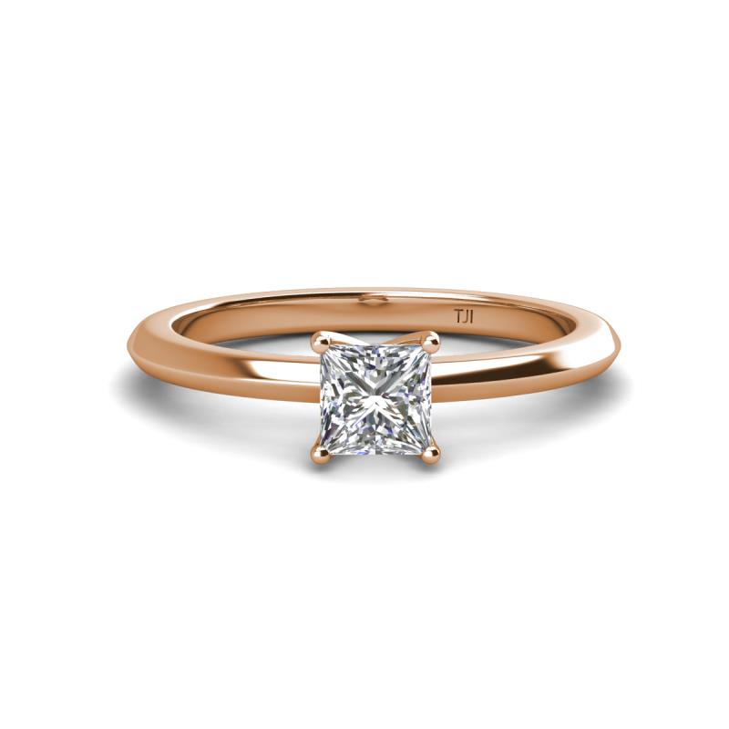 Zelda Princess Cut 5.5mm Diamond Solitaire Engagement Ring 