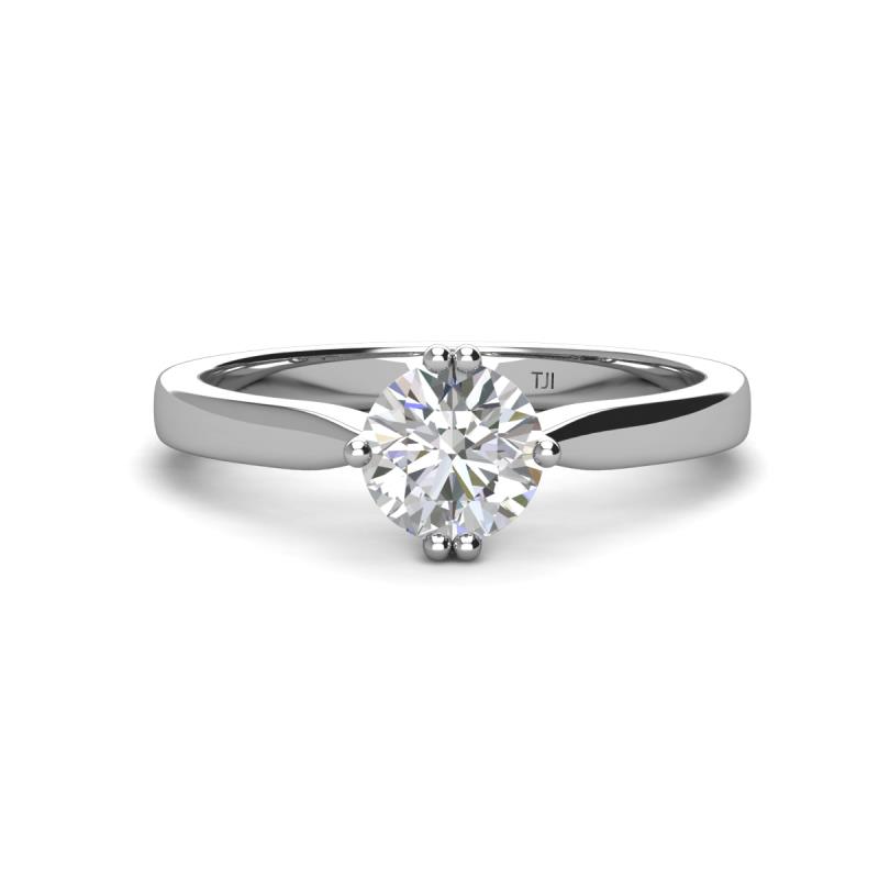 Isla 5.00 mm Round Diamond Solitaire Engagement Ring  