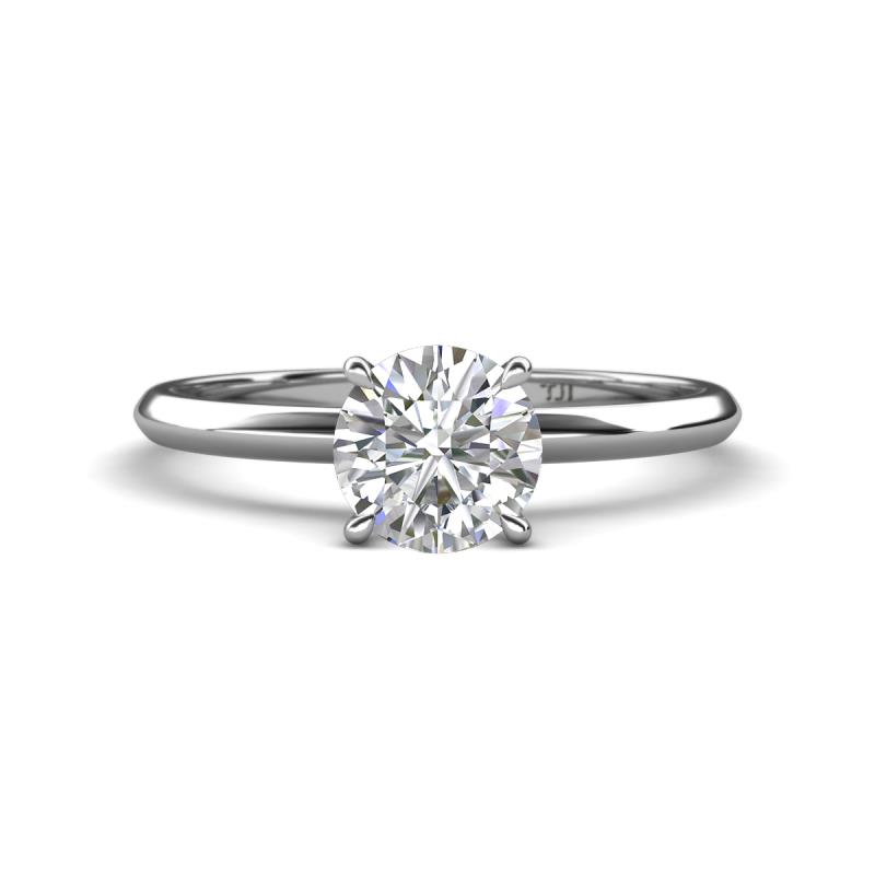 Elodie 1.00 ct GIA Certified Round Diamond Solitaire Engagement Ring 
