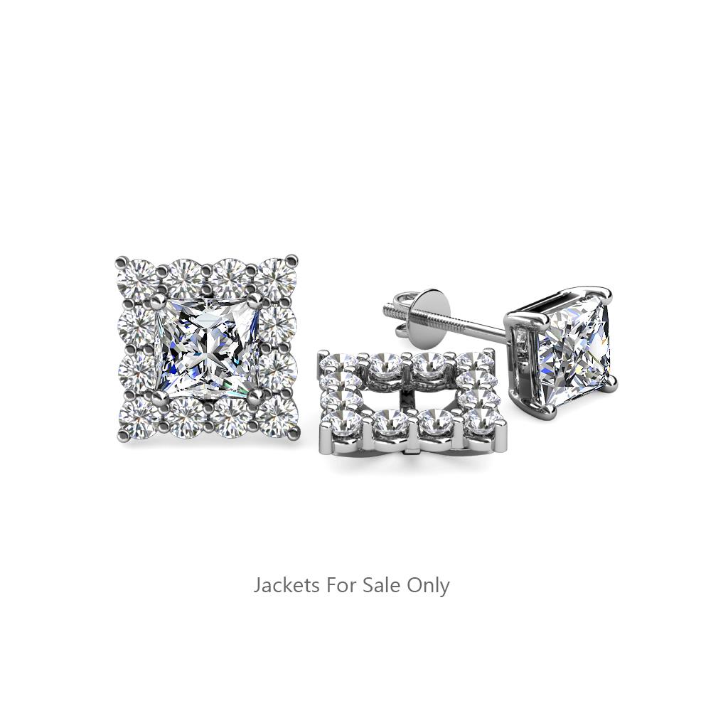 Serena Diamond Jacket Earrings 