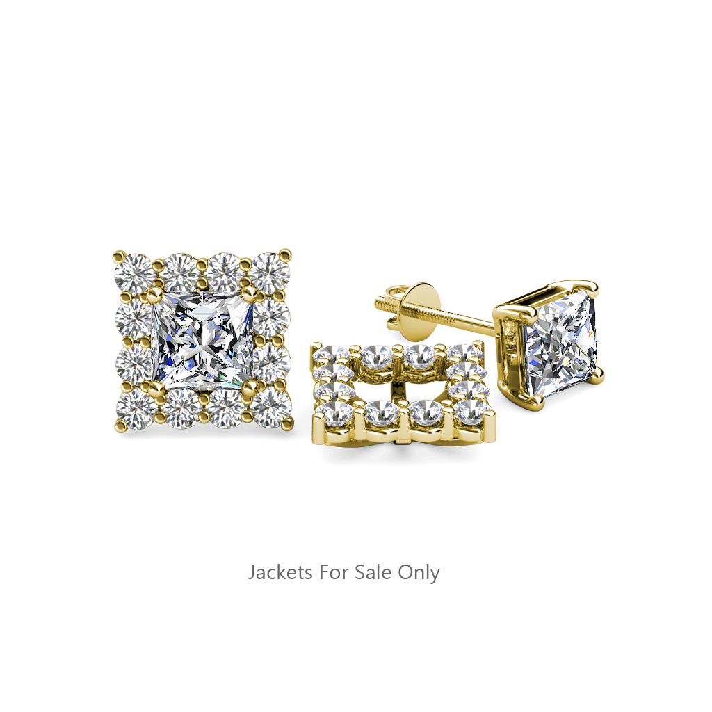 Serena Diamond Jacket Earrings 