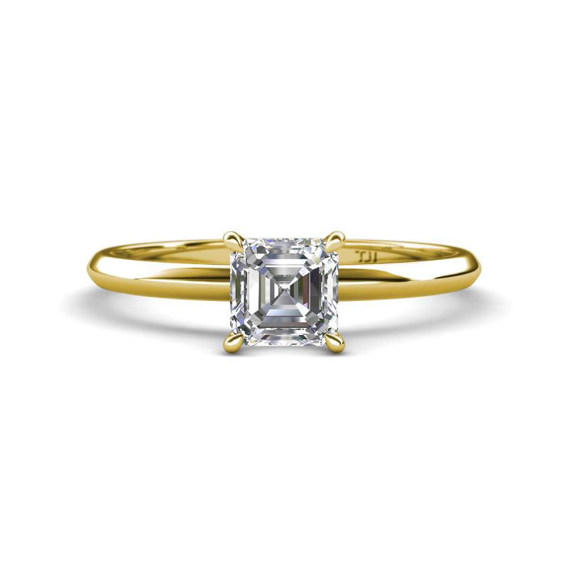 Elodie 1.25 ct IGI Certified Asscher Shape Lab Grown Diamond Solitaire Engagement Ring 