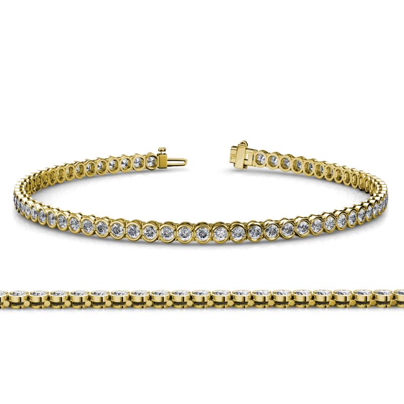 Tiara 2.60 mm Diamond Eternity Tennis Bracelet 