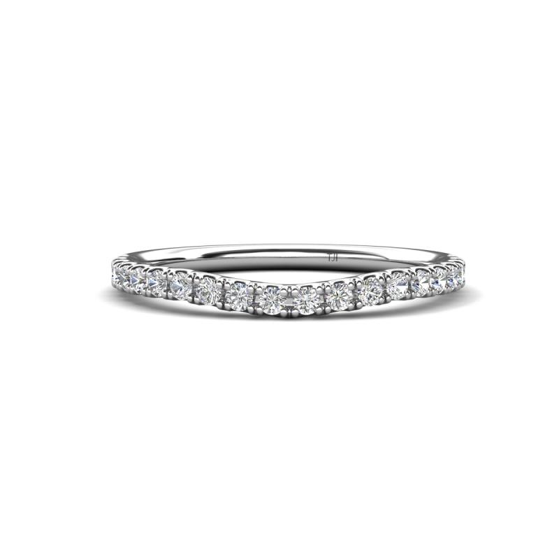 Charlotte 0.25 ctw Lab Grown Diamond Round (1.40 mm) 20 Stone Wedding Band 