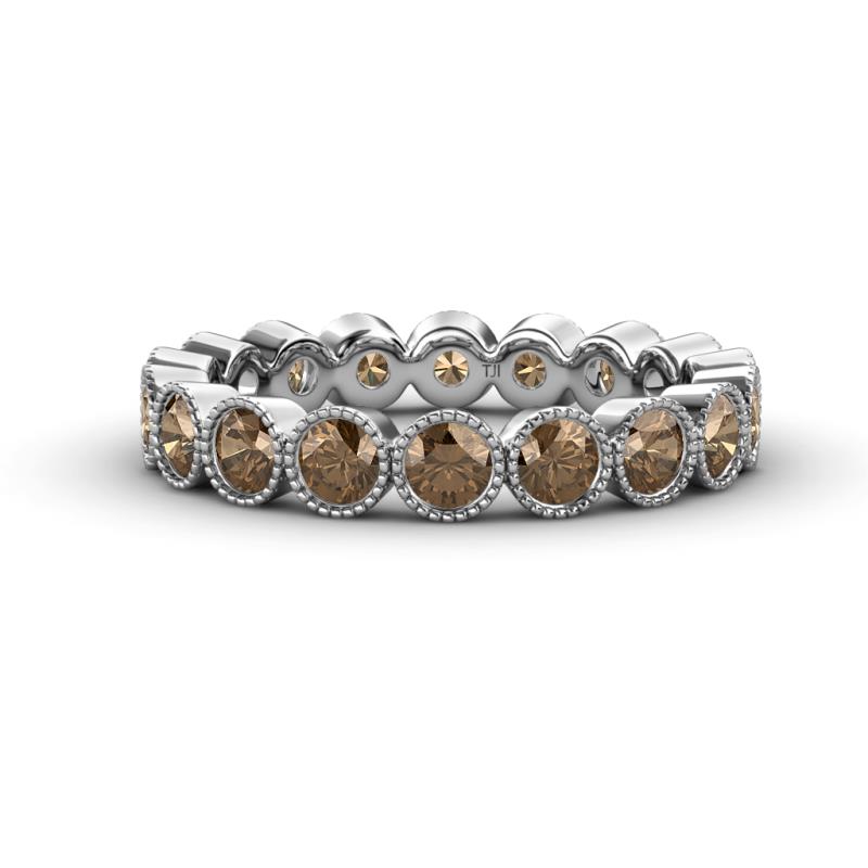 Arria 3.00 mm Smoky Quartz Eternity Band 
