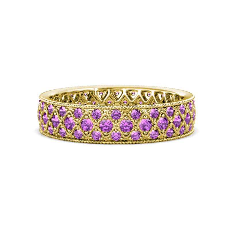 Cailyn Amethyst Eternity Band 