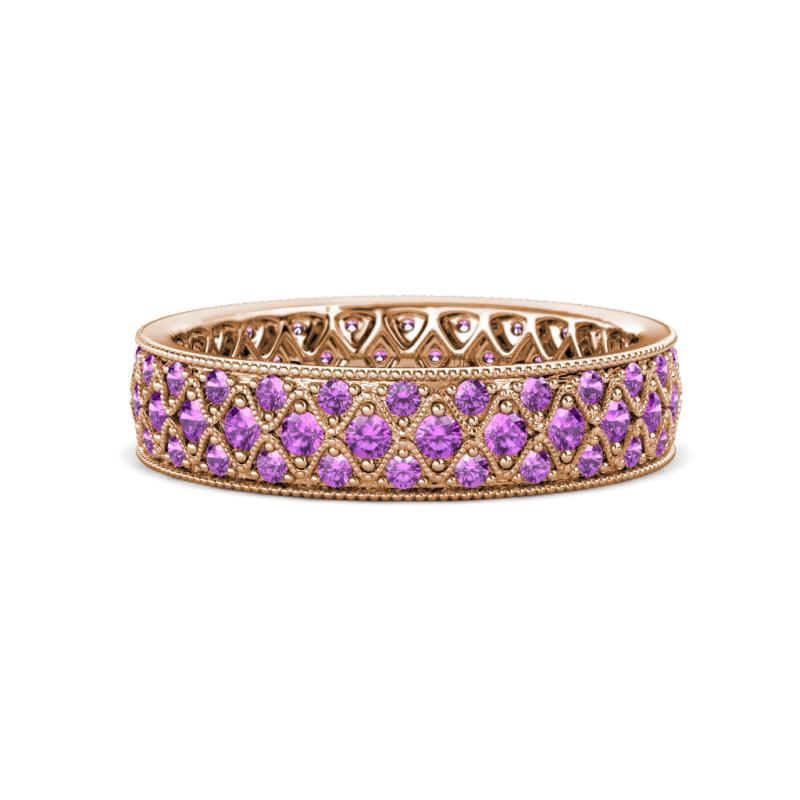 Cailyn Amethyst Eternity Band 