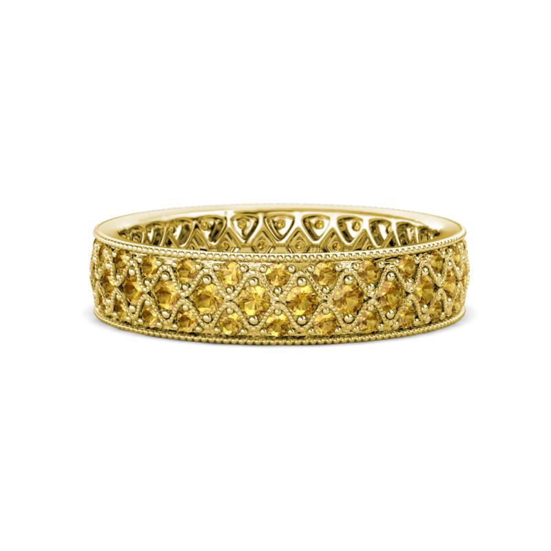 Cailyn Citrine Eternity Band 