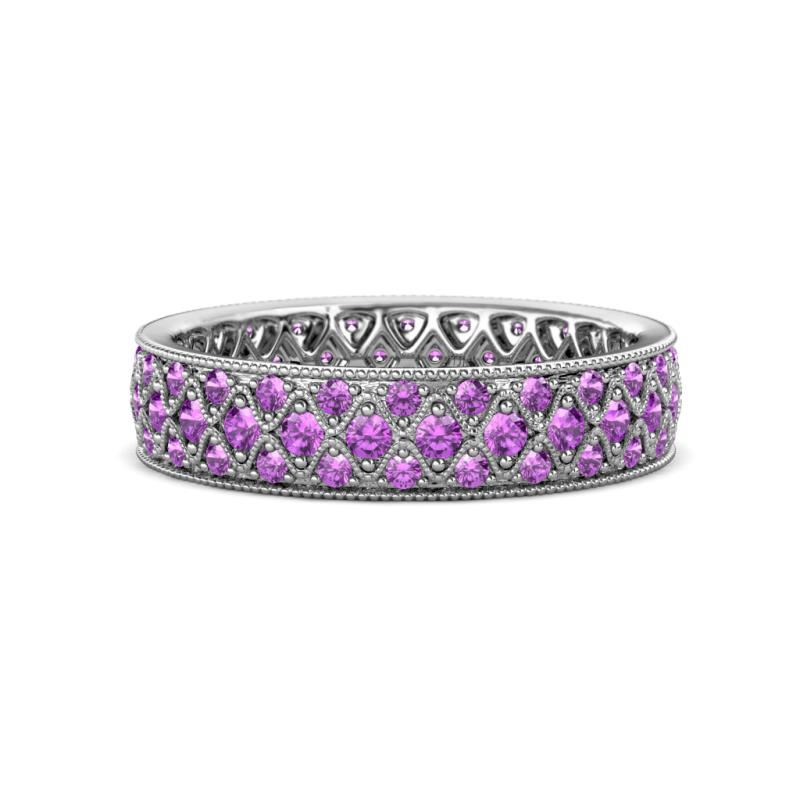 Cailyn Amethyst Eternity Band 