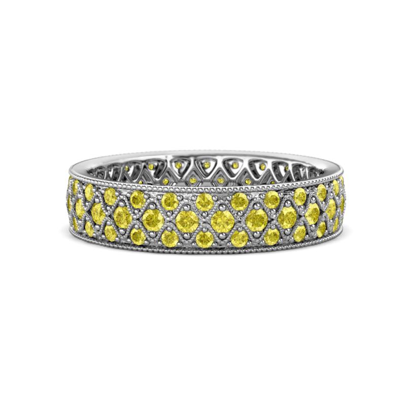 Cailyn Yellow Sapphire Eternity Band 