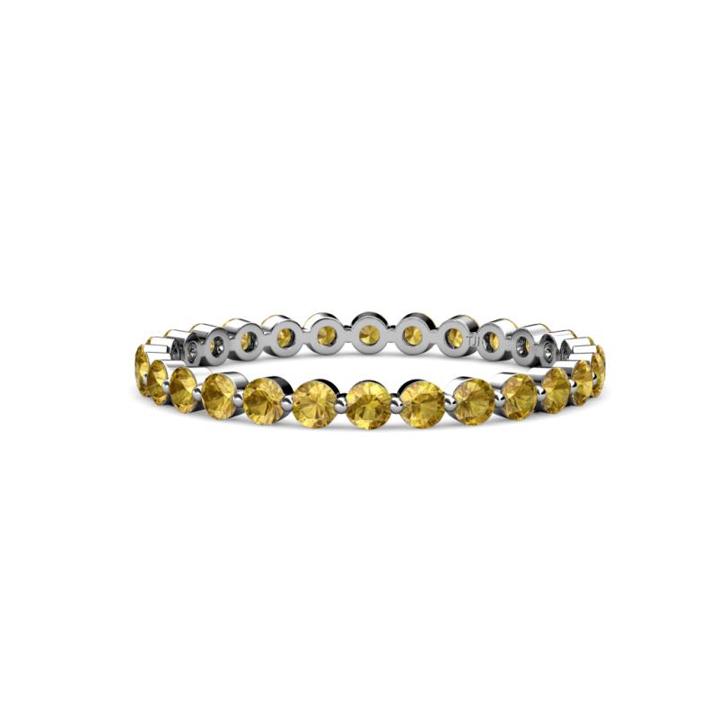 Valerie 2.40 mm Citrine Eternity Band 