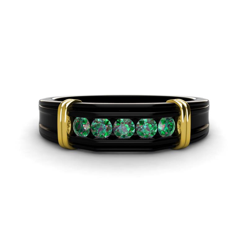 Kevin 0.60 ctw Created Alexandrite Men Wedding Band (7.80 mm) 