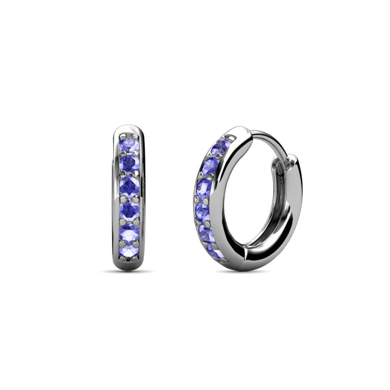 Cianna Petite Tanzanite Hoop Earrings 