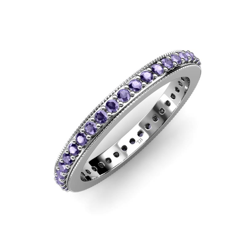 Caitlin Iolite Eternity Band 