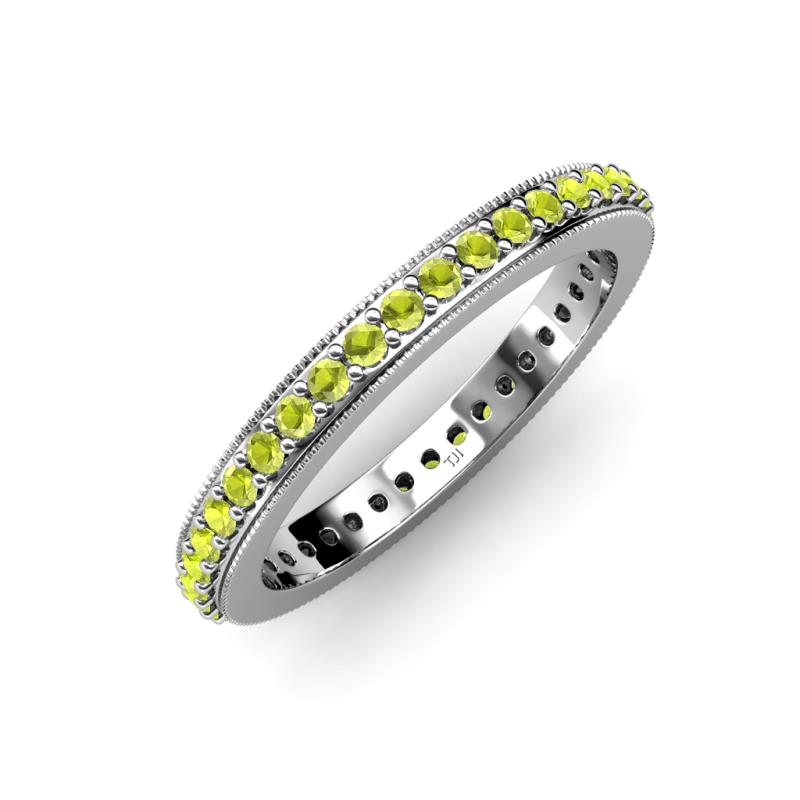 Caitlin Peridot Eternity Band 
