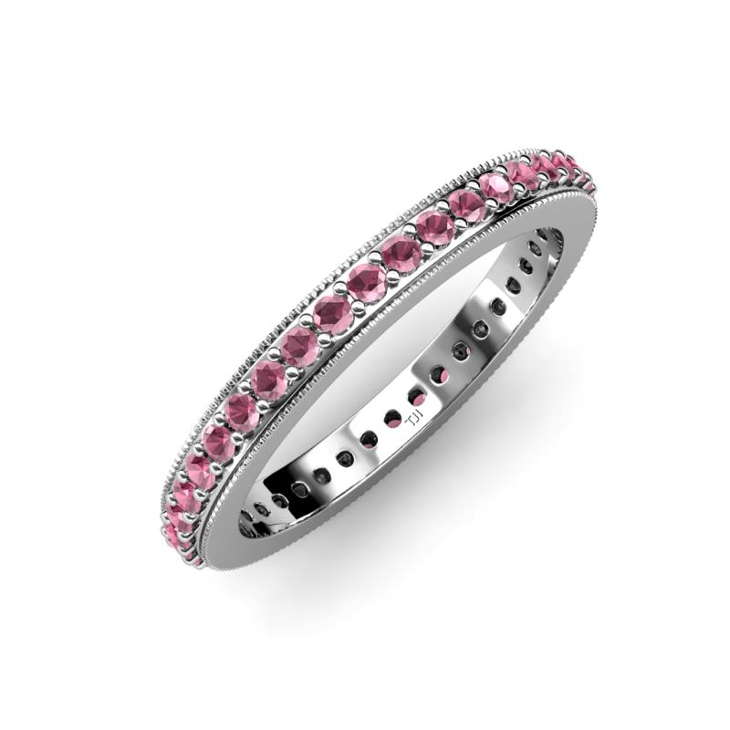 Caitlin Rhodolite Garnet Eternity Band 