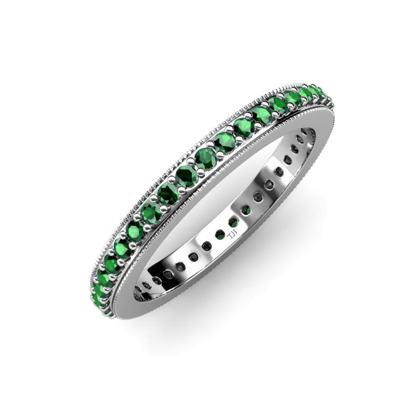 Caitlin Emerald Eternity Band 