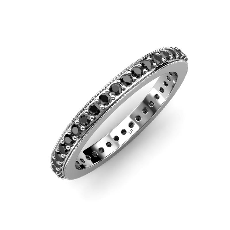 Caitlin Black Diamond Eternity Band 