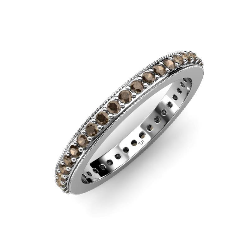 Caitlin Smoky Quartz Eternity Band 