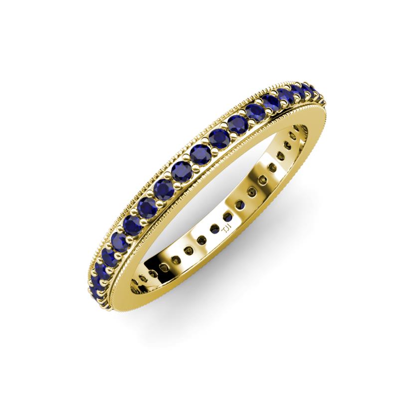 Caitlin Blue Sapphire Eternity Band 