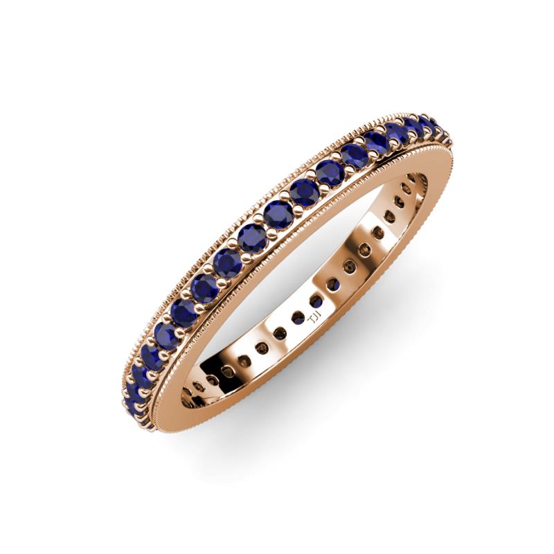 Caitlin Blue Sapphire Eternity Band 