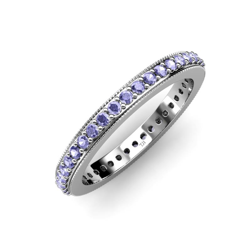 Caitlin Tanzanite Eternity Band 