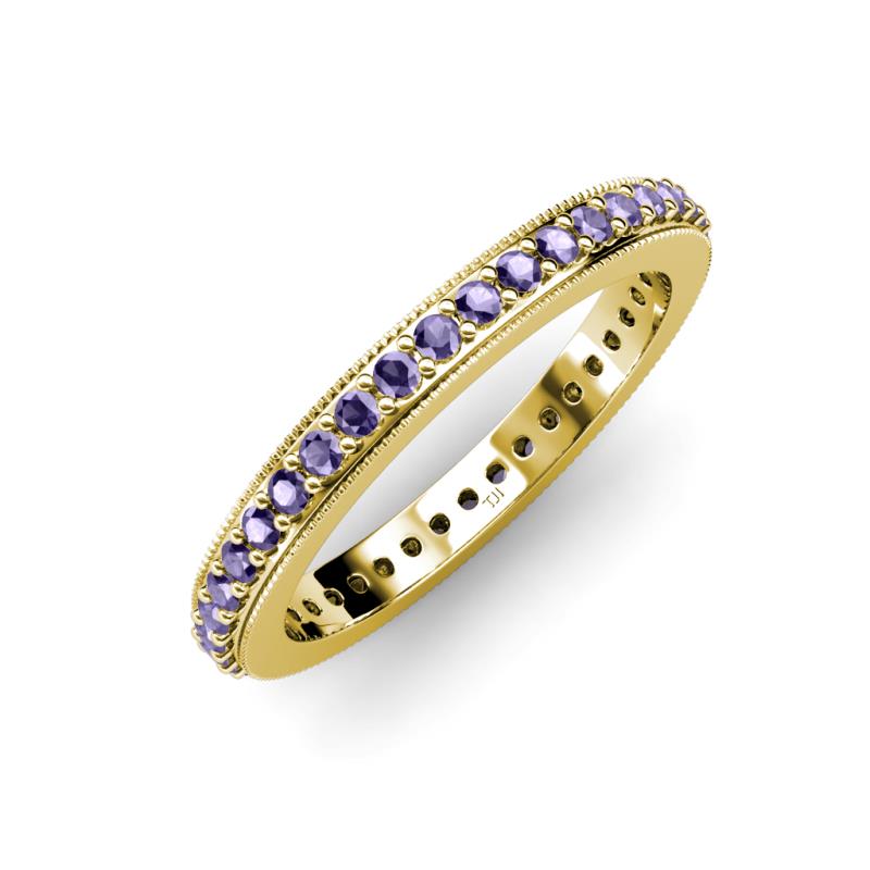 Caitlin Iolite Eternity Band 