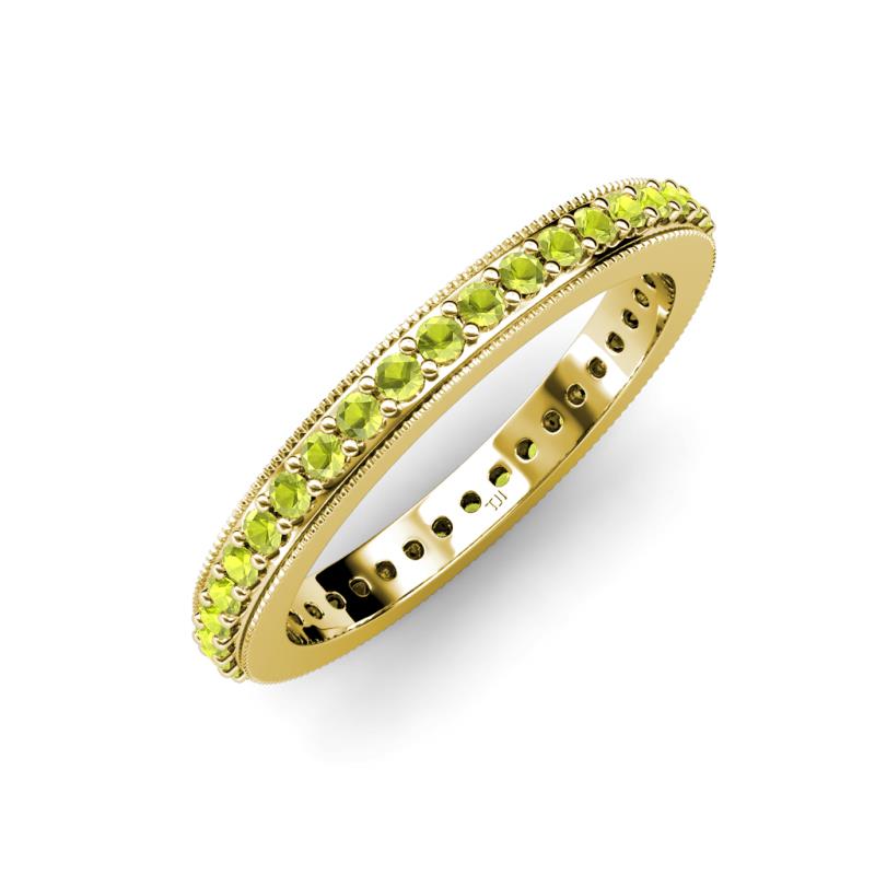 Caitlin Peridot Eternity Band 