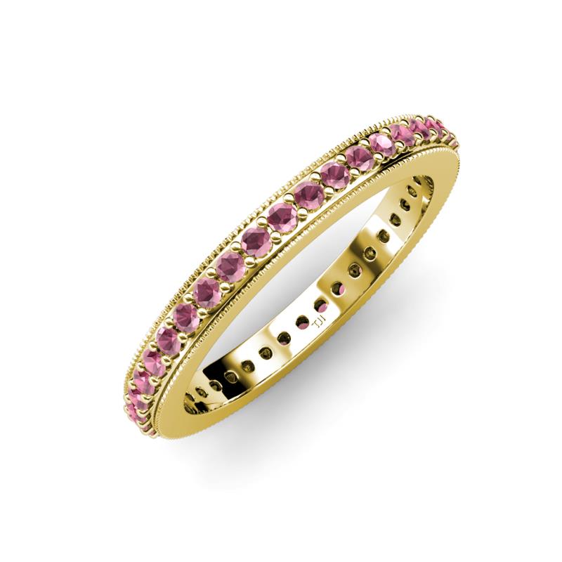 Caitlin Rhodolite Garnet Eternity Band 