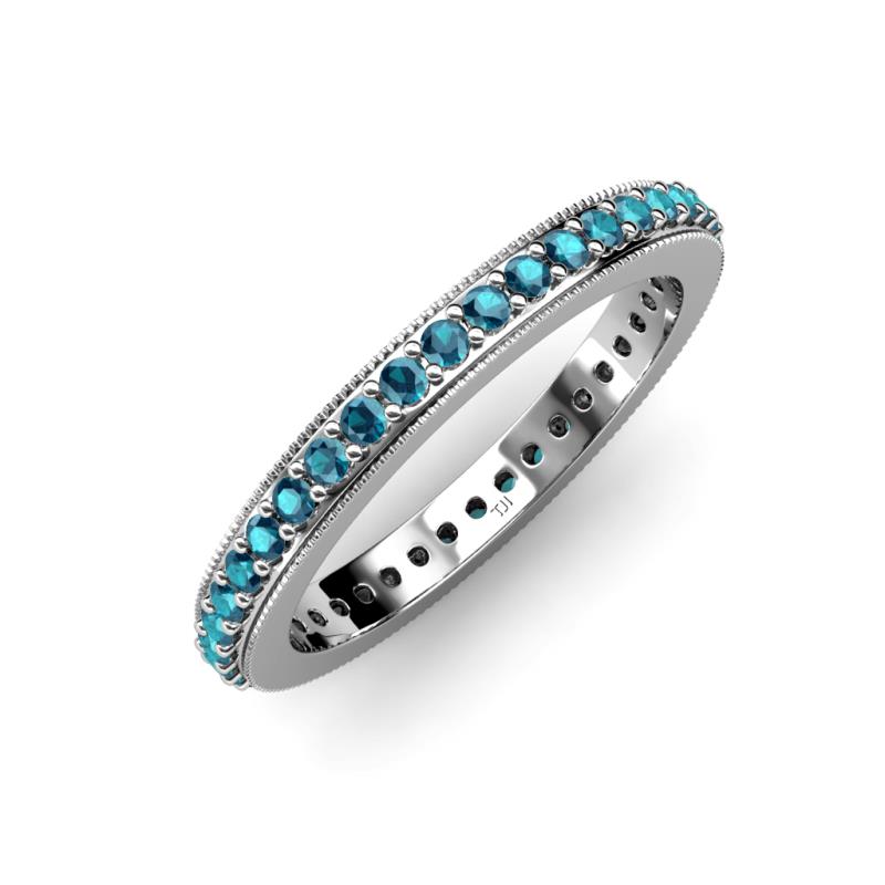 Caitlin London Blue Topaz Eternity Band 