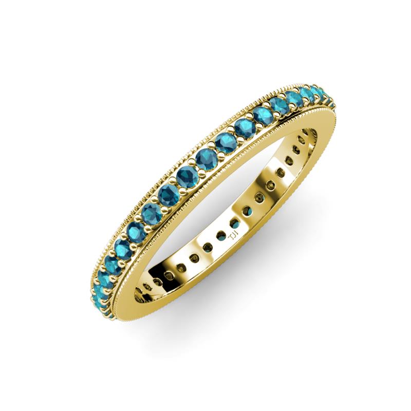 Caitlin London Blue Topaz Eternity Band 