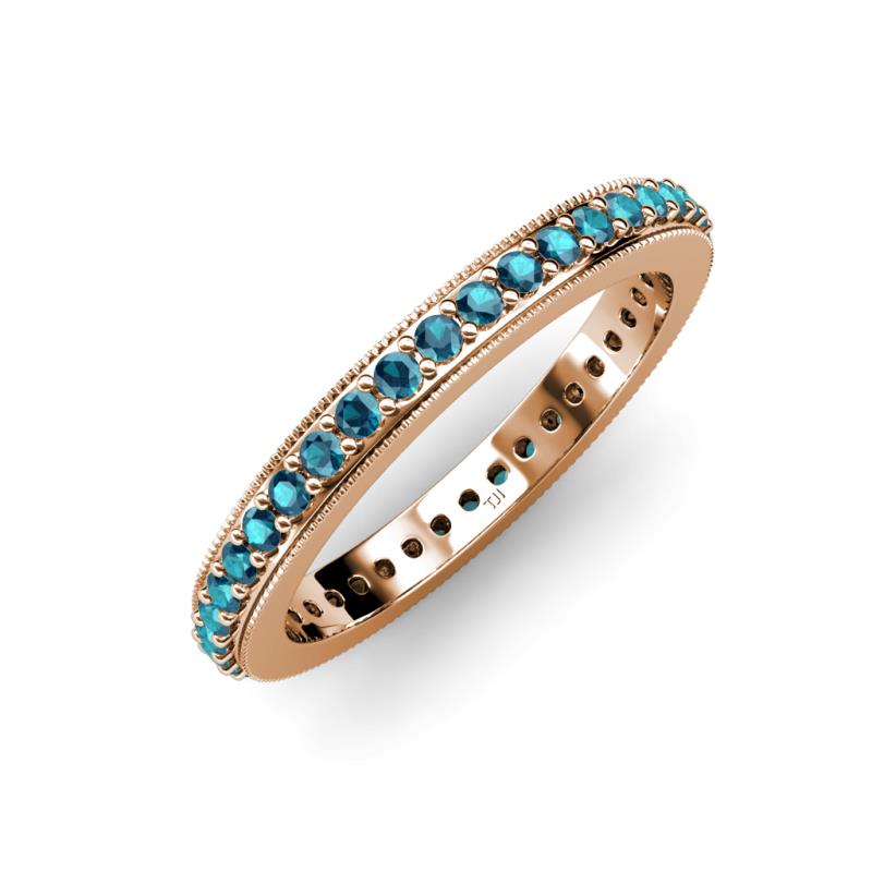 Caitlin London Blue Topaz Eternity Band 