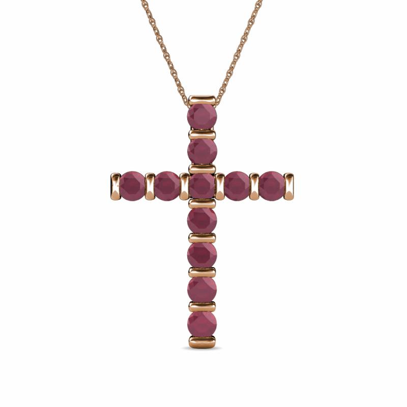 Amen Ruby Cross Pendant 
