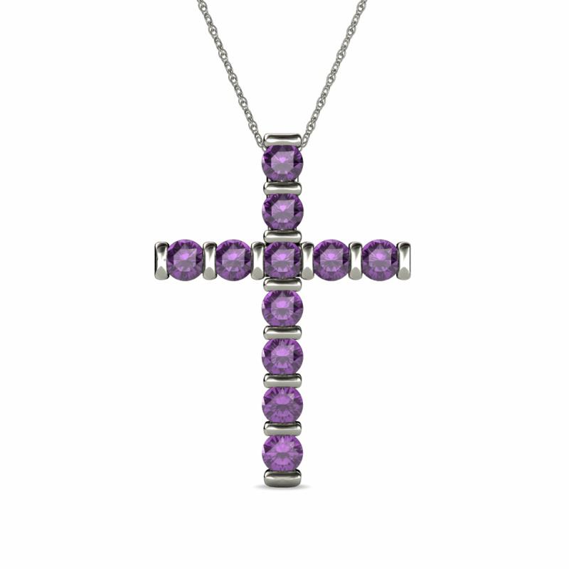 Amen Amethyst Cross Pendant 