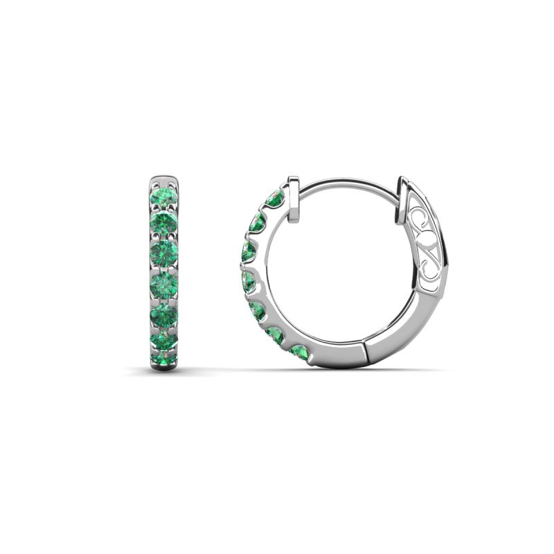 Nico 0.29 ctw Created Alexandrite Small Huggie Earrings 