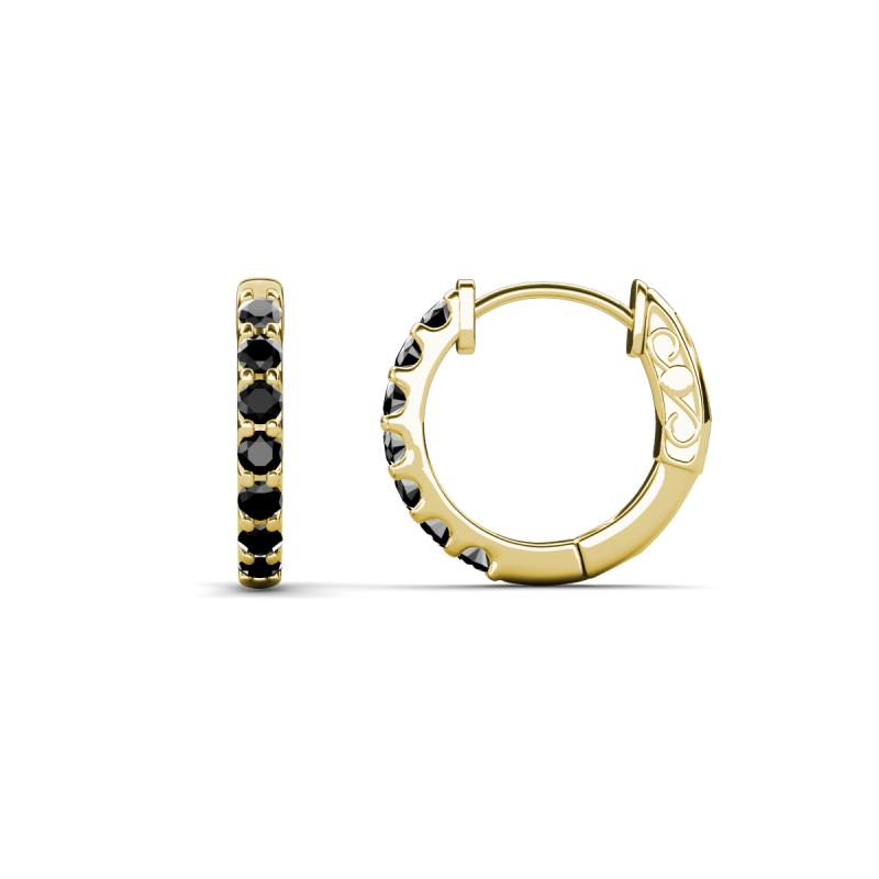 Nico 0.29 ctw Black Diamond Small Huggie Earrings 