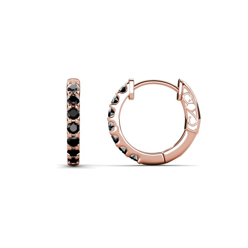 Nico 0.29 ctw Black Diamond Small Huggie Earrings 