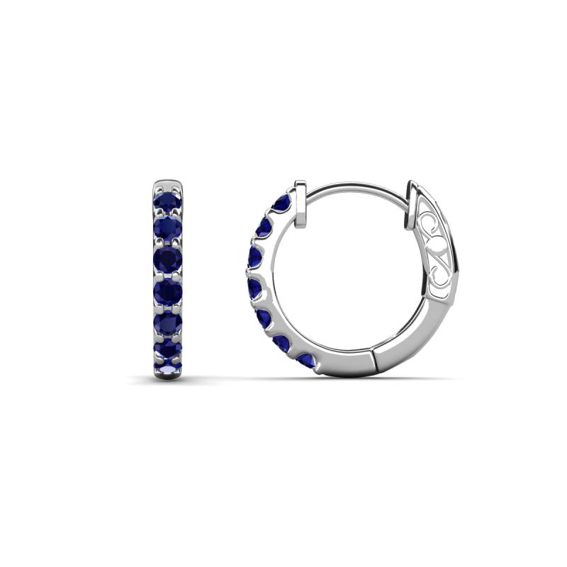 Nico 0.29 ctw Blue Sapphire Small Huggie Earrings 