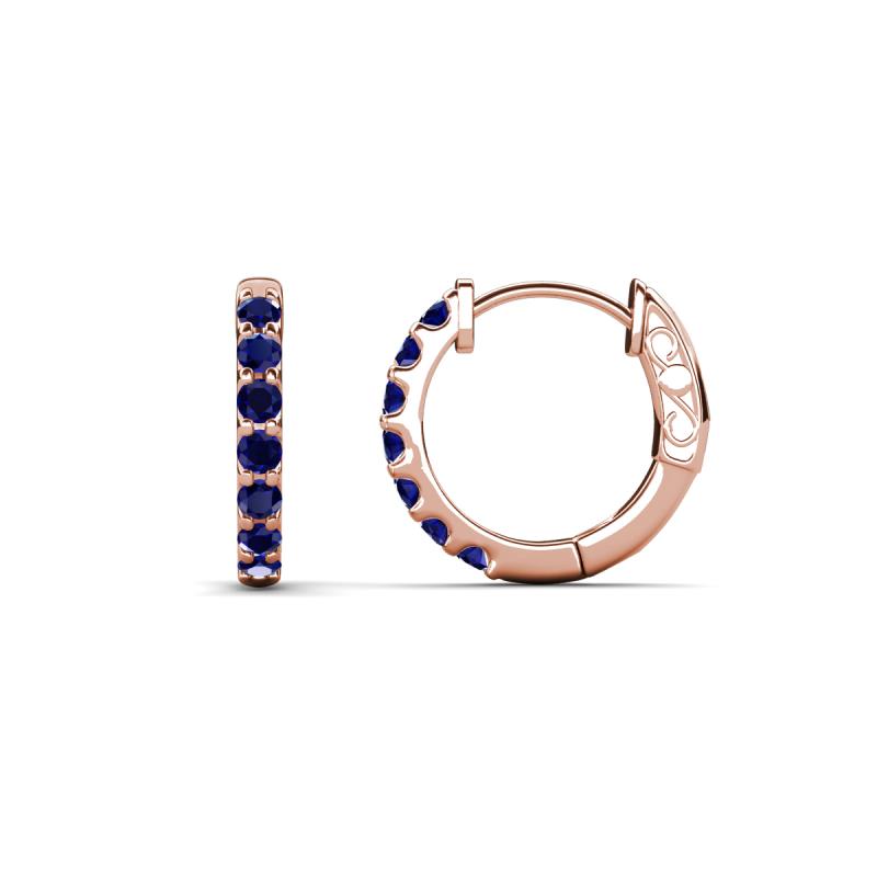 Nico 0.29 ctw Blue Sapphire Small Huggie Earrings 