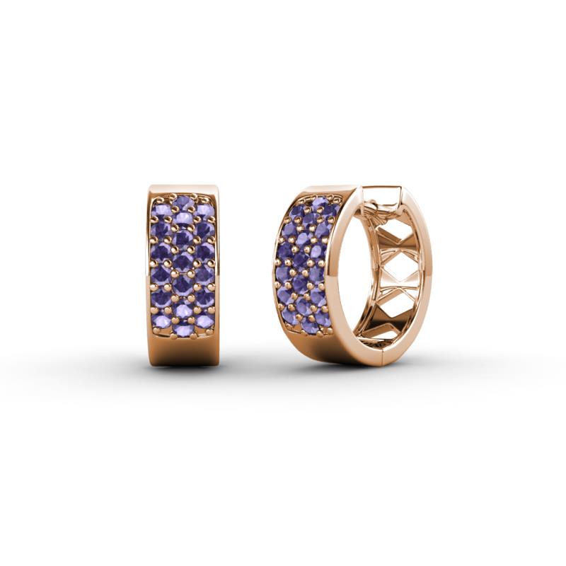 Anais Iolite Hoop Earrings 