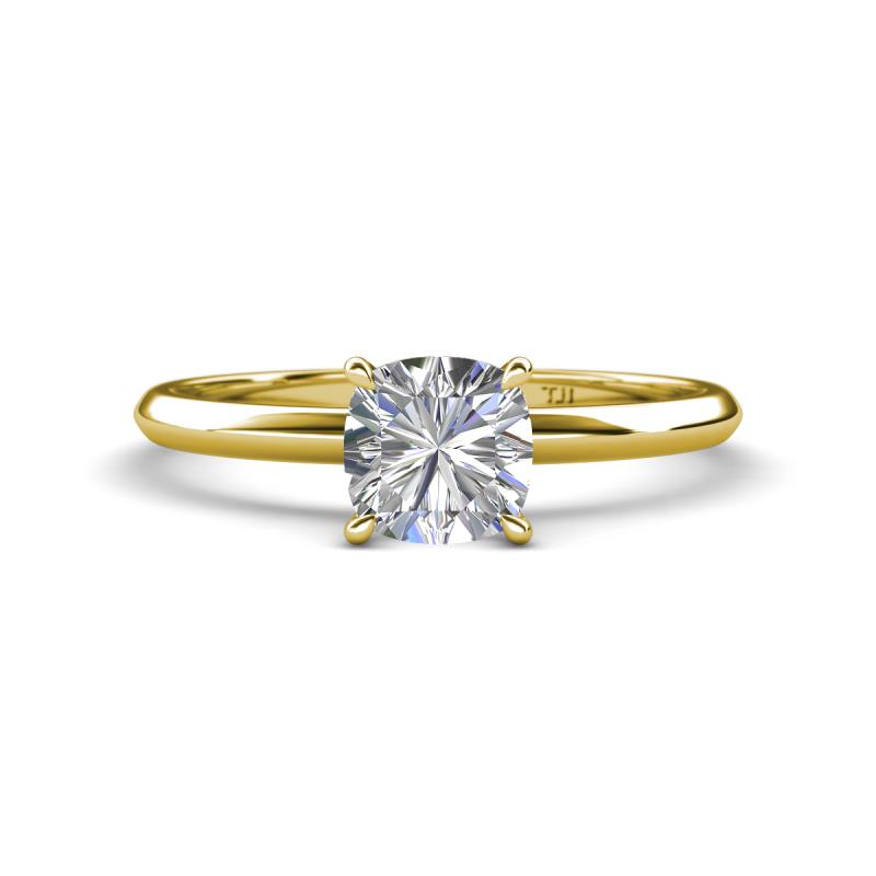 Elodie 2.00 ct IGI Certified Cushion Shape Lab Grown Diamond (7.00 mm) Solitaire Engagement Ring 