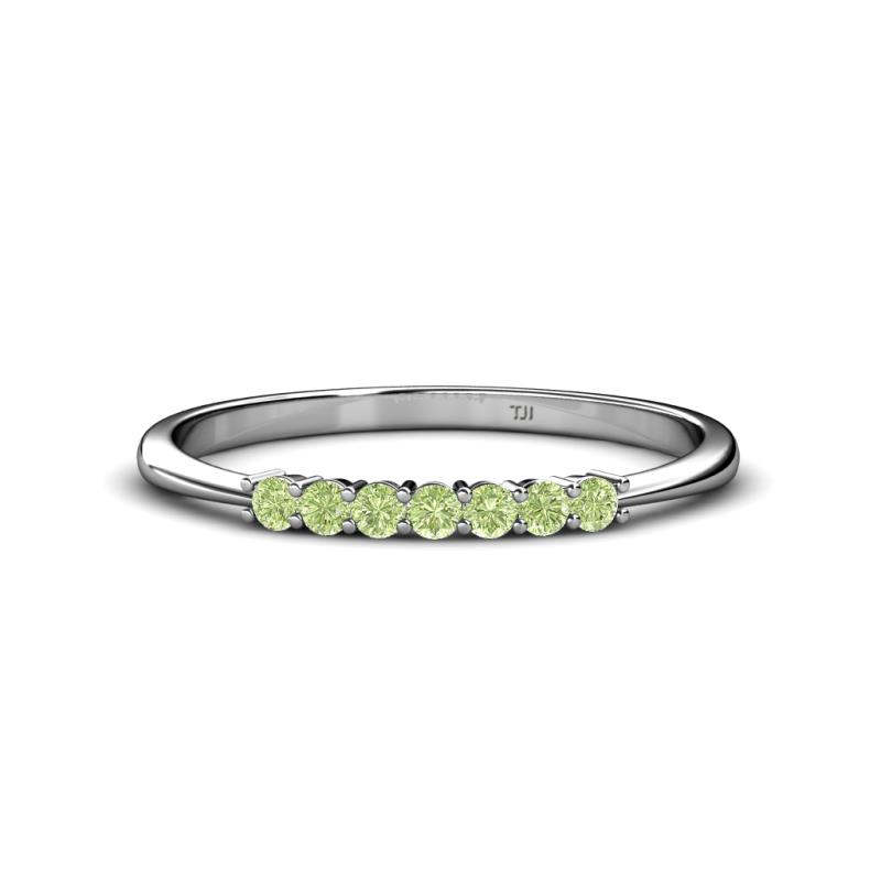 Reina 2.00 mm Peridot Wedding Band 